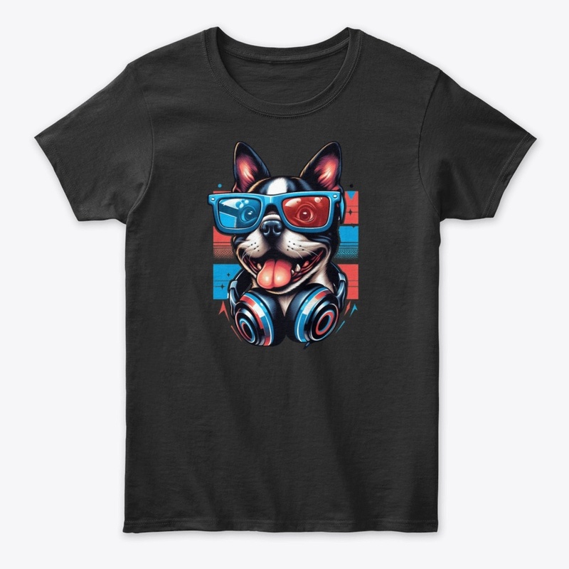 3D Boston Terrier 2