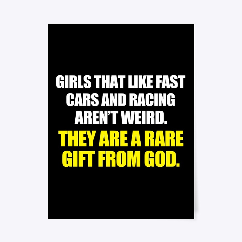Girls that like fast cars and racing - A