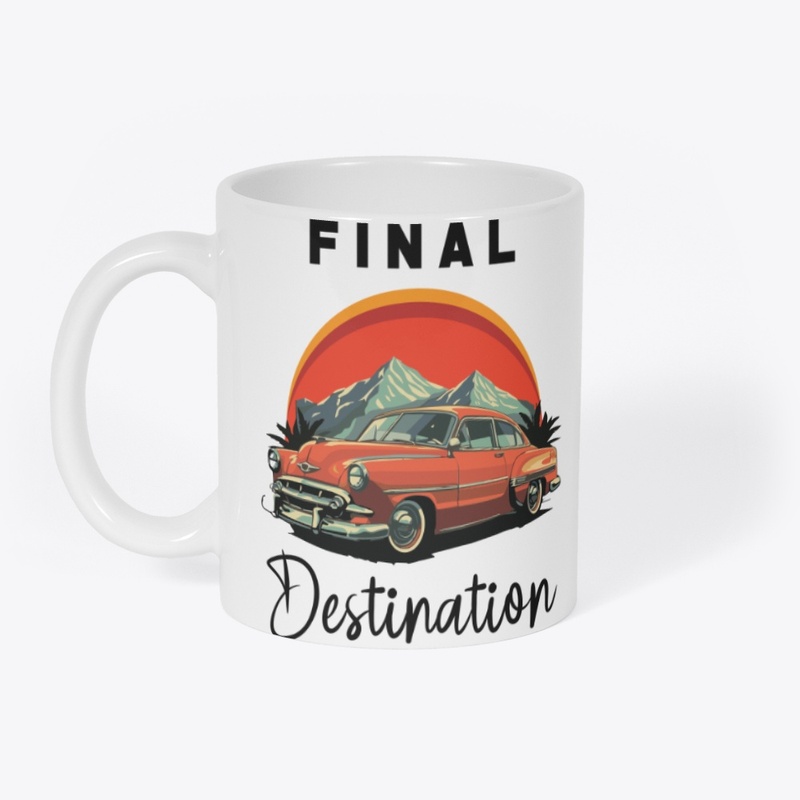 Final Destination men's t-shirt design