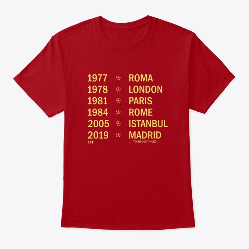 Champions of Europe - LFC T-shirt