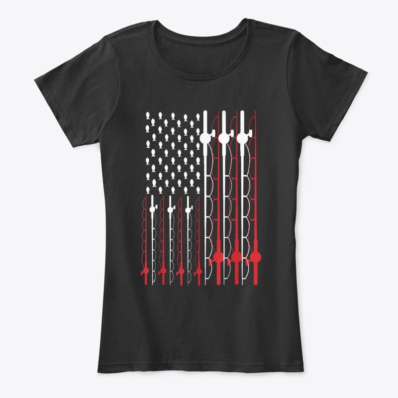Awesome American Flag Fishing