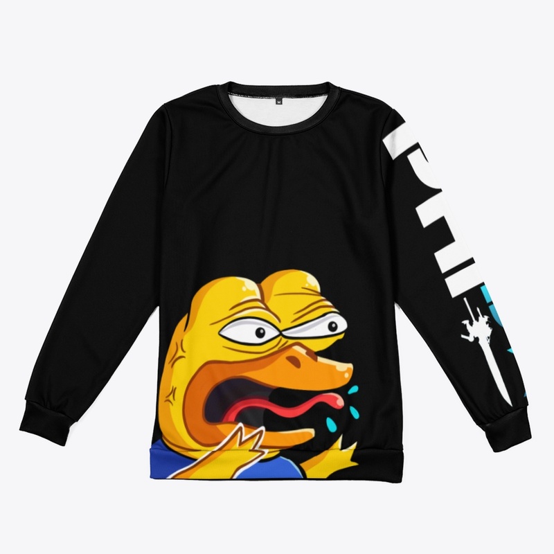 I (subtly) DUCKED - Sweater + White Logo