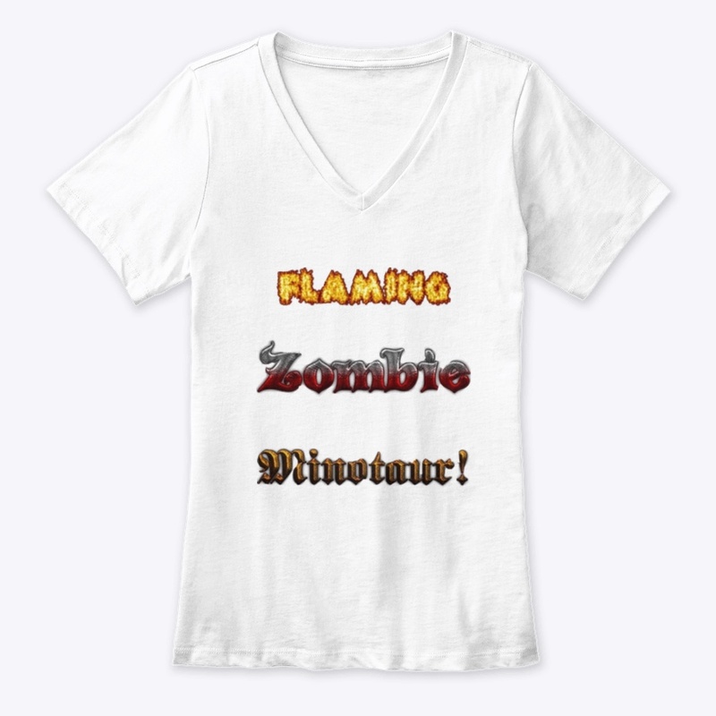 Flaming Zombie Minotaur!