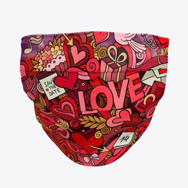 Love And Hearts For Valentines Day