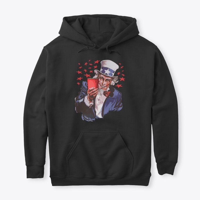 Uncle Sam Solo Cup American College Part