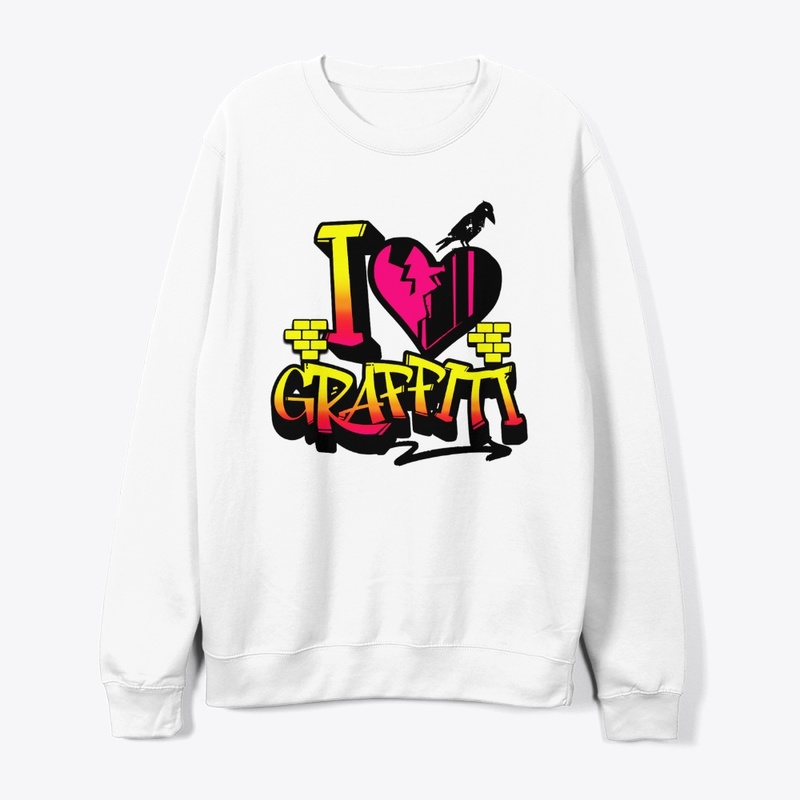 I Love Graffiti T Shirt
