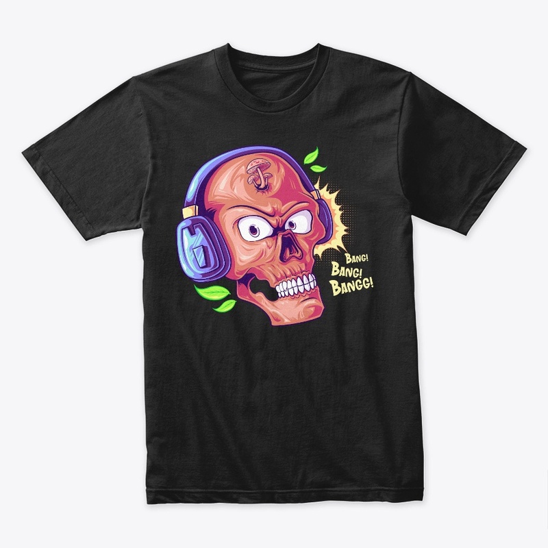 Cyberpunk Skull Symphony