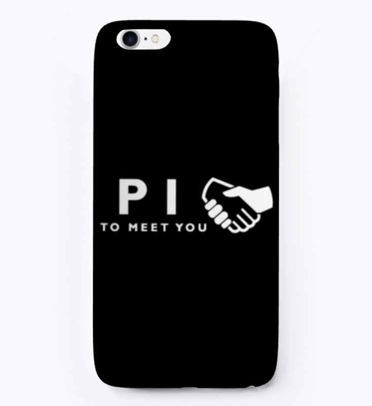 Pi To Meet You - White Logo
