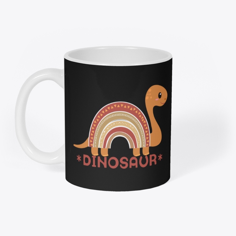 Dinosaur Rainbow. Funny Gift dino lovers
