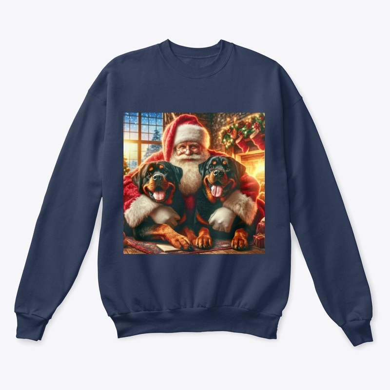 Rottweilers & Santa