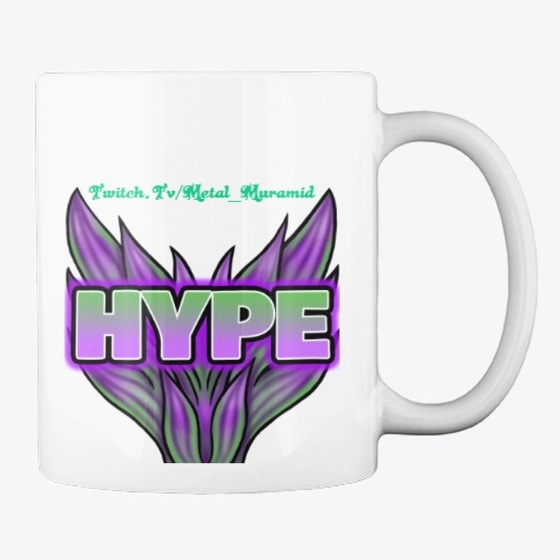 Mug with Log and Hype Emote