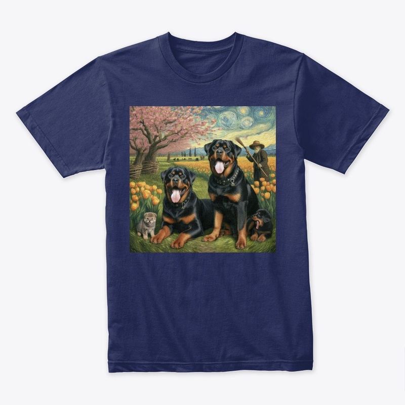 Rottweilers Spring
