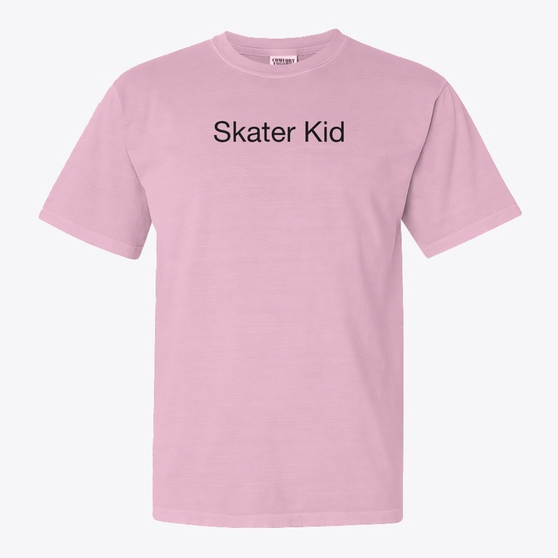 Skater kid small letter simple