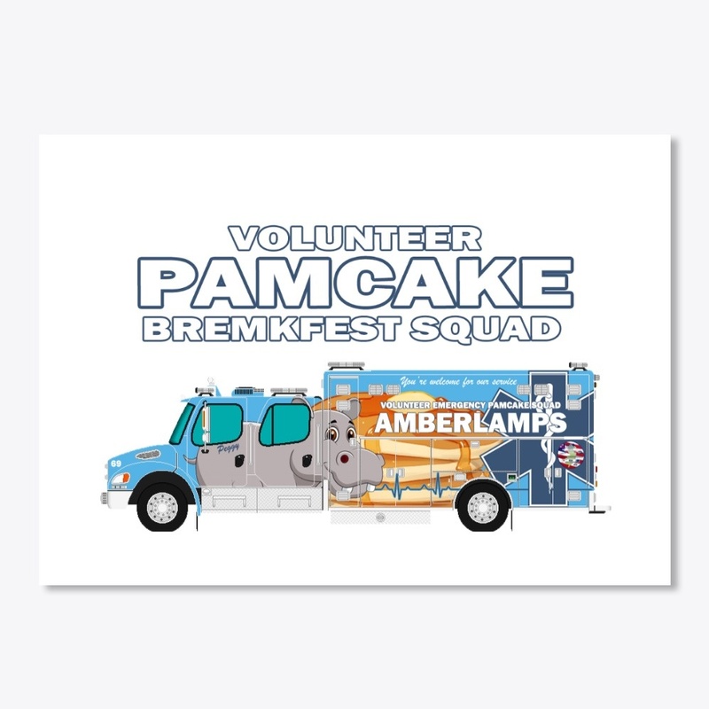Pamcake Stickers