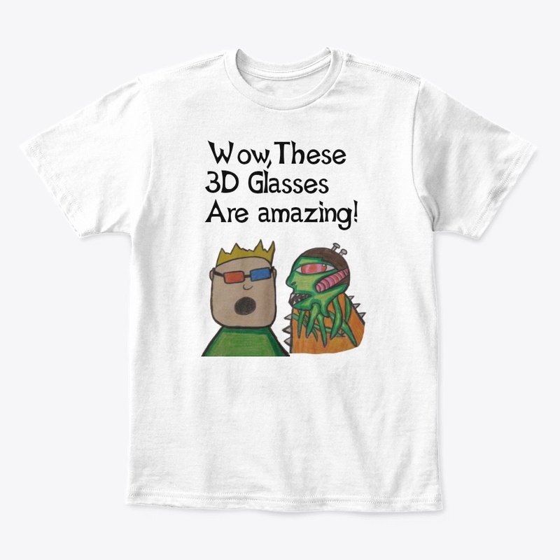 Wow, these 3D glasses are amazing!