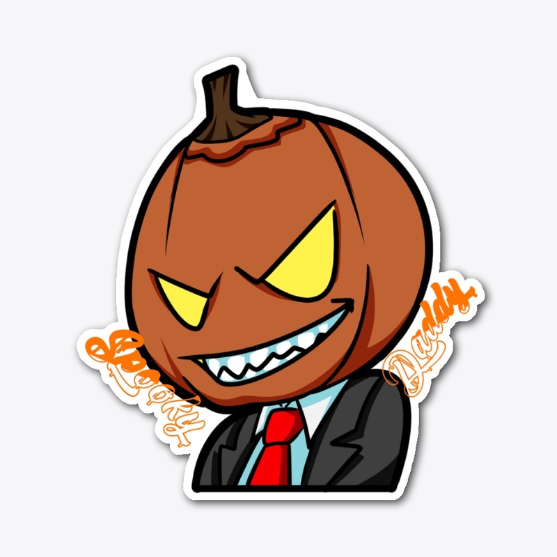 SpookyDaddy Sticker 