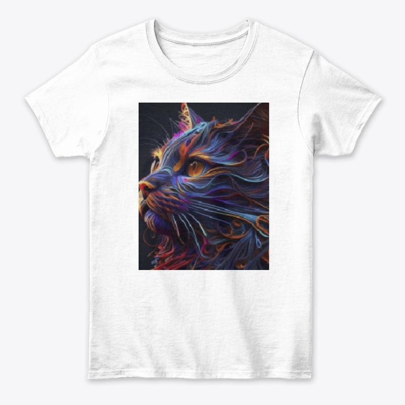 Abstract cat