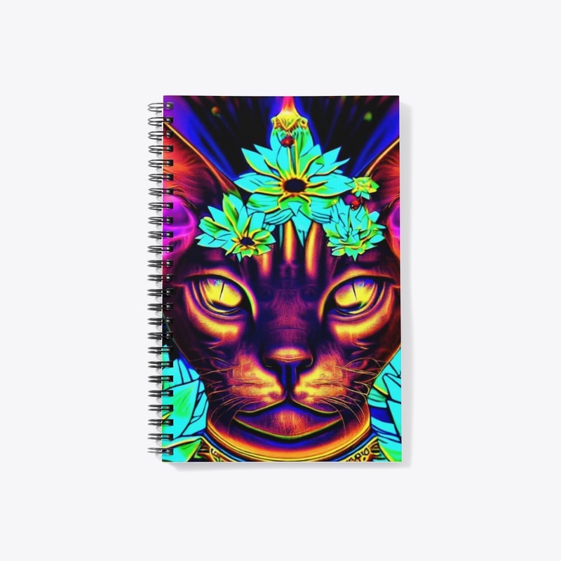 Flower Face Cat