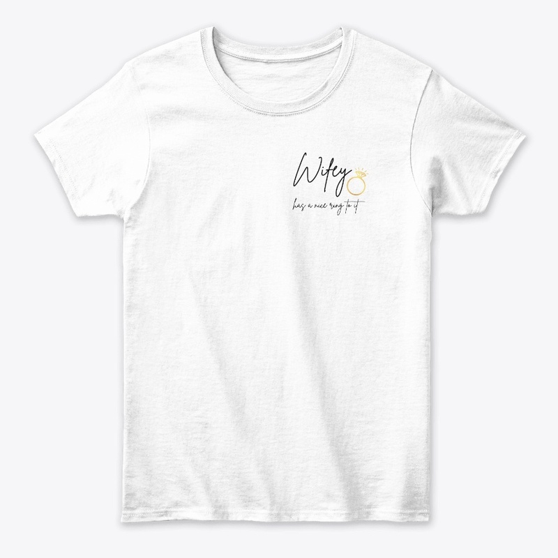 Wifey Tee &amp; Long Sleeve (Gold)