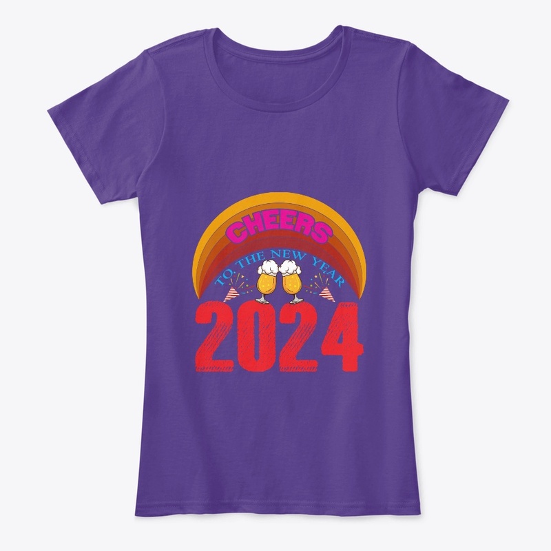 Cheers to the new years t shirt
