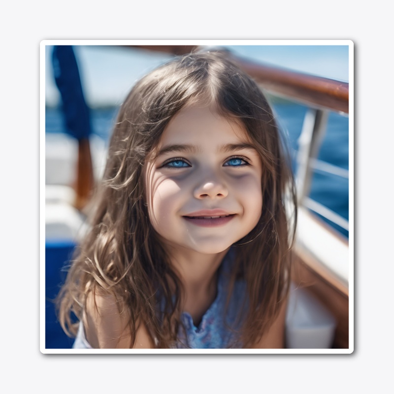 The smile of  a daughter