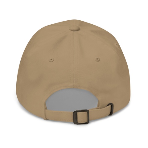Dad Hat Test Khaki T-Shirt Back