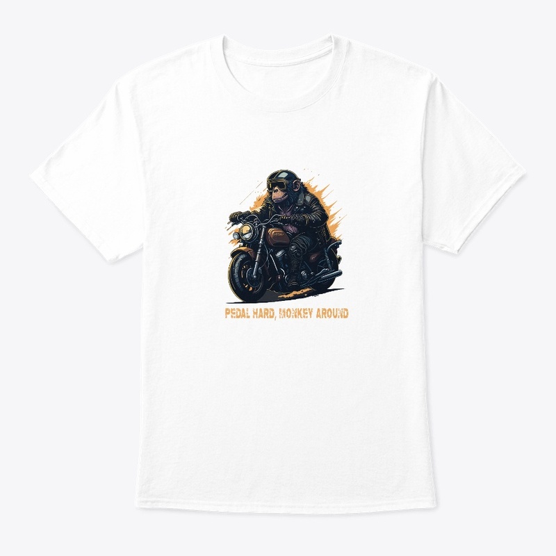  Cool Monkey ,pedal hard, Funny Animal 