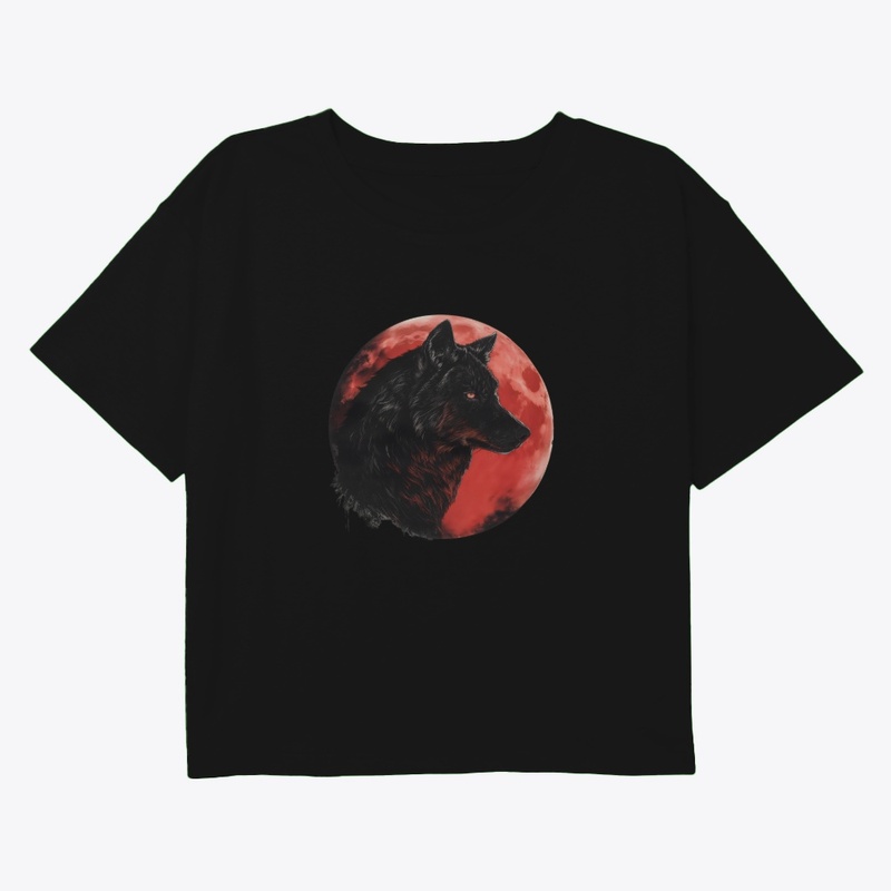 black wolf