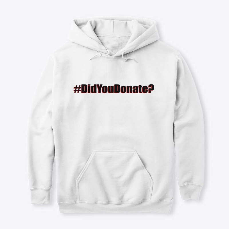 Did You Donate Black Logo
