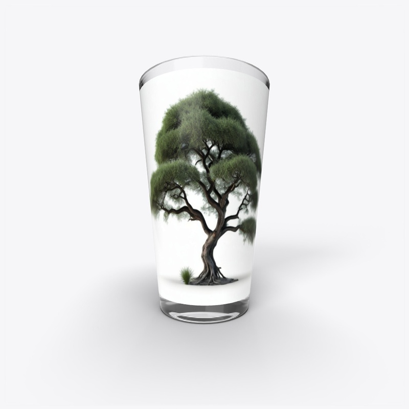 Isolated tree on a white background