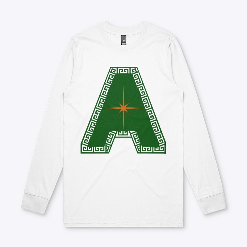 Green and Orange Amblle A Long Sleeve 