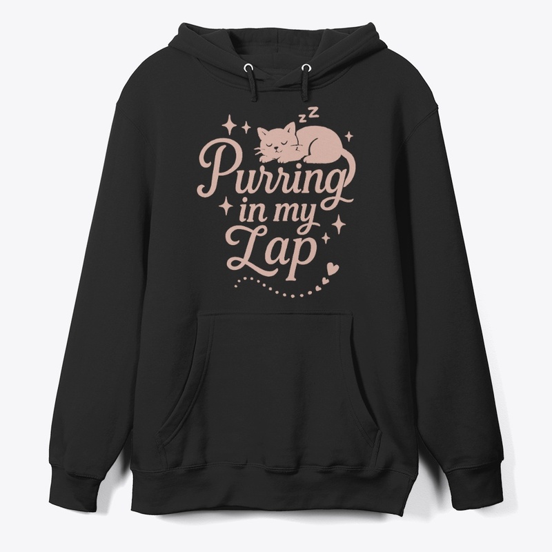 Purring in My Lap Cozy Cat Gift 