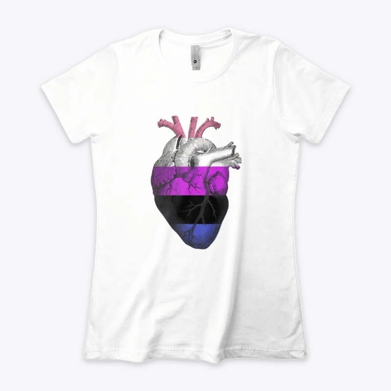 Genderfluid Anatomical Heart
