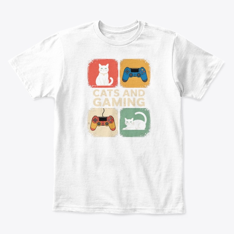 Cats and Gaming Funny Gamer Cat