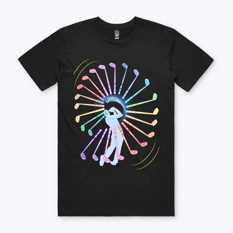 Golf Swing Dark Shirt