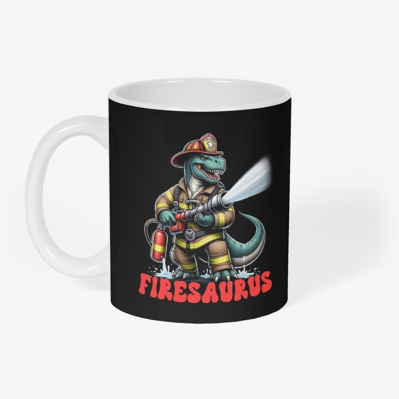 Firesaurus Dinosaur Firefighter