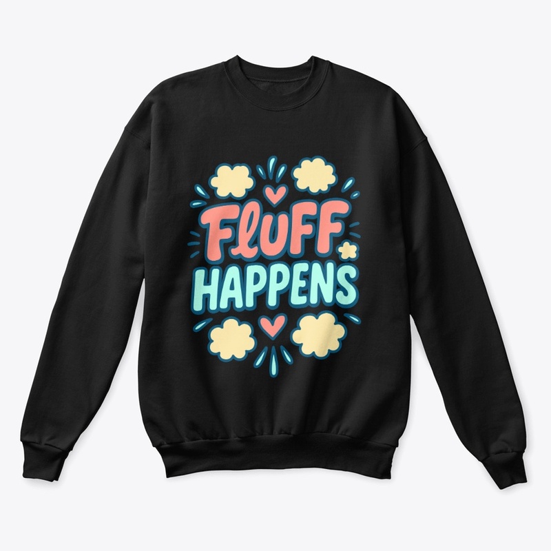 Fluff Happens – Maine Coon Cat Quote Tee