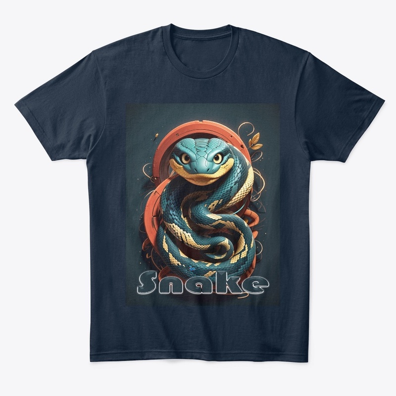 T-shirt design Snake 