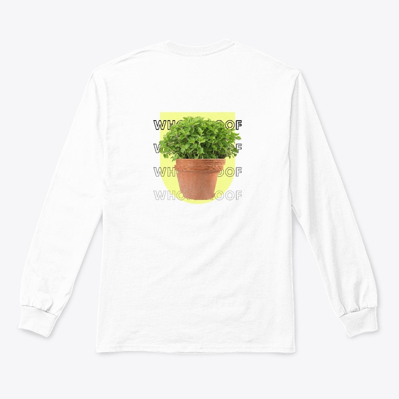 Whoaproof Organo plant Yellow background