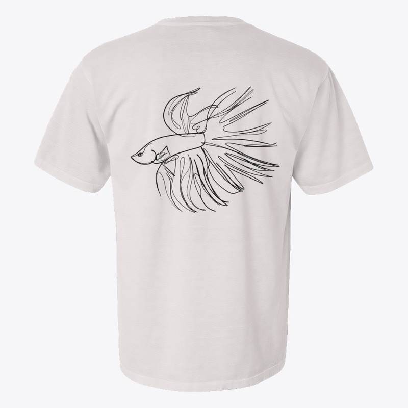 Minimalistic Crowntail Betta
