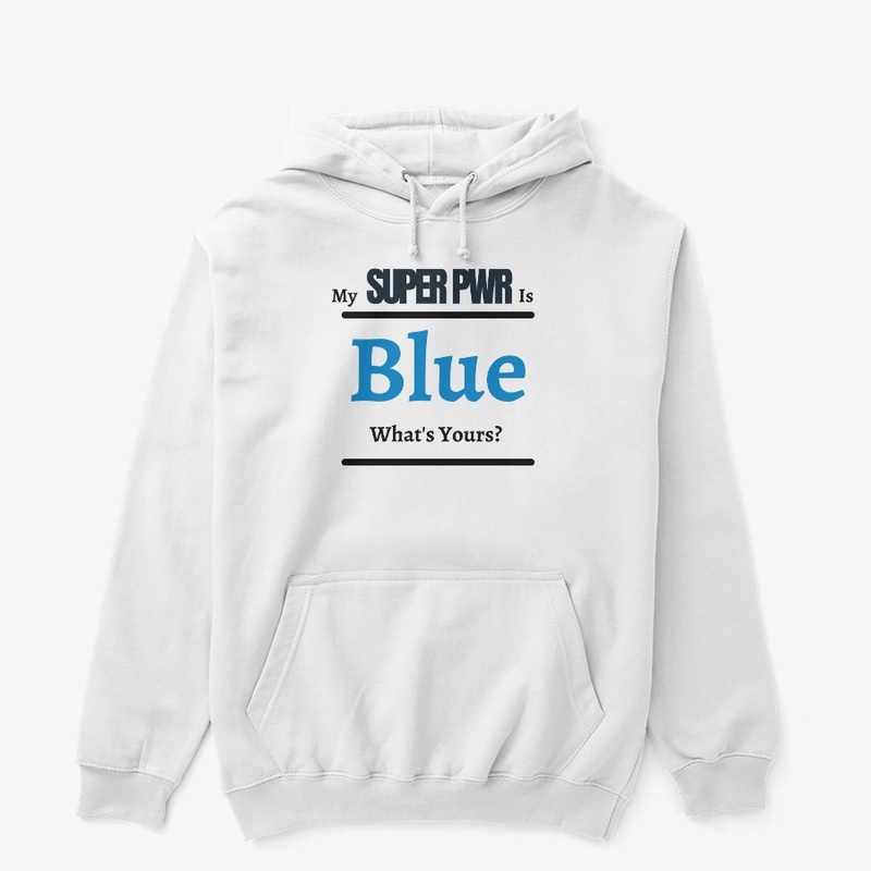 True Colors Blue Super Power Design
