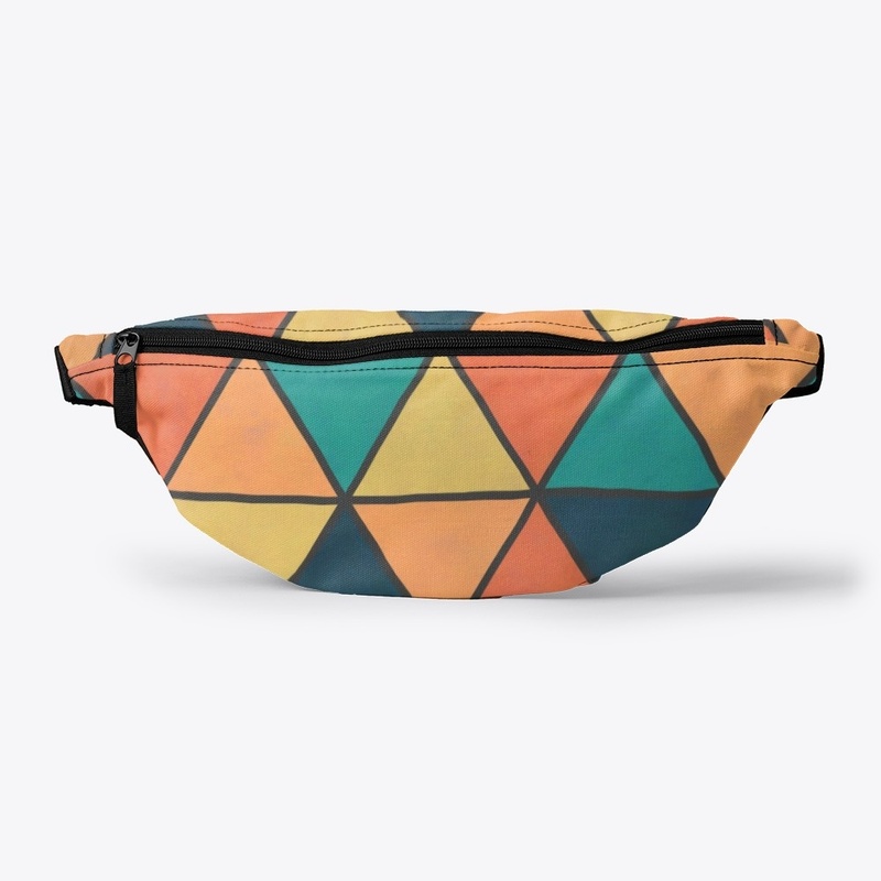 Colorful Triangle Abstract Pattern