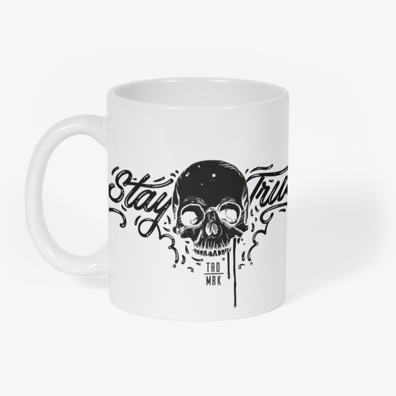 Stay True Skull Tee