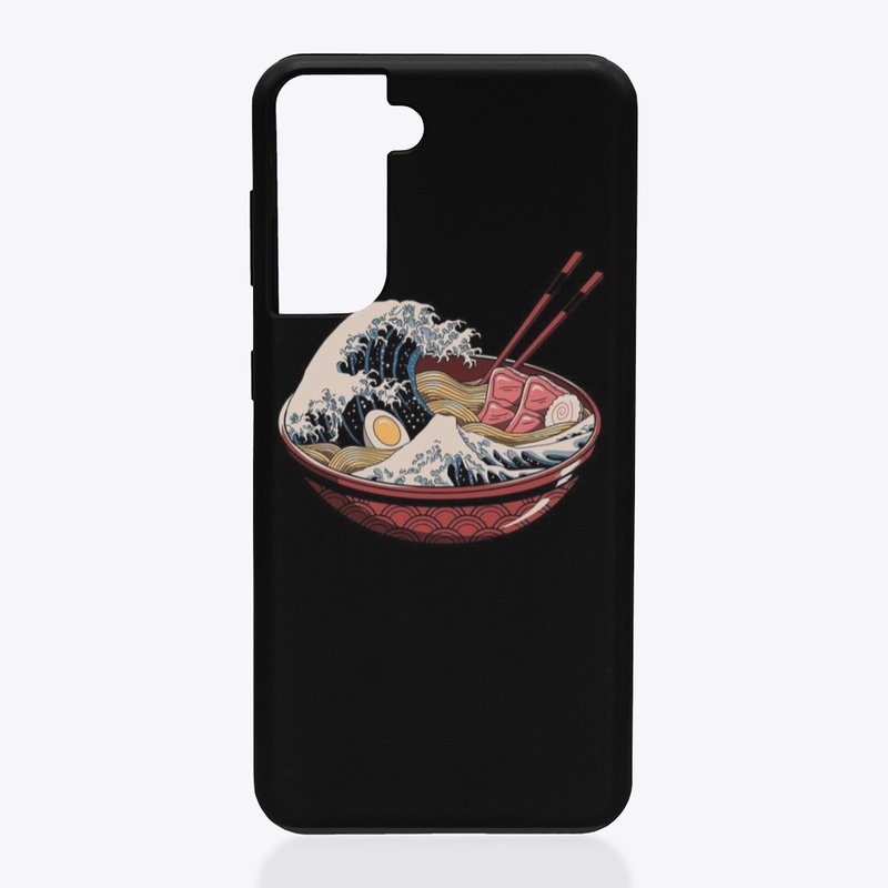 Big wave of ramen by Vincent Trinidad