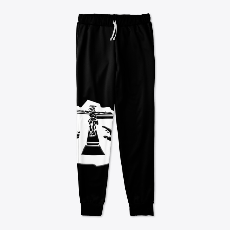 $aveu$ Black Joggers