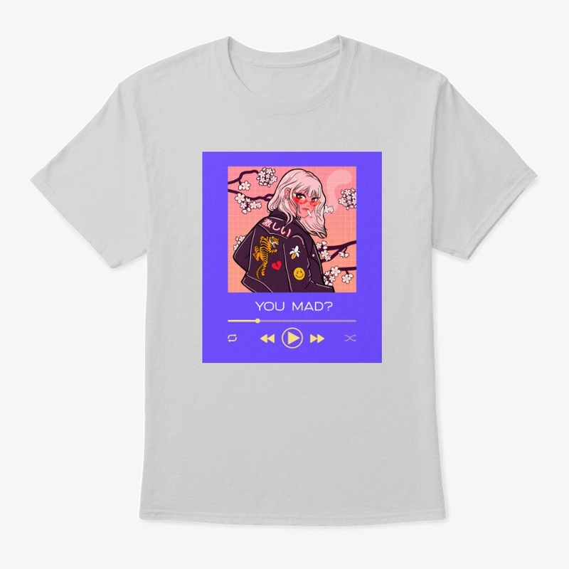 "You Mad?" Funny Anime T-Shirt Design