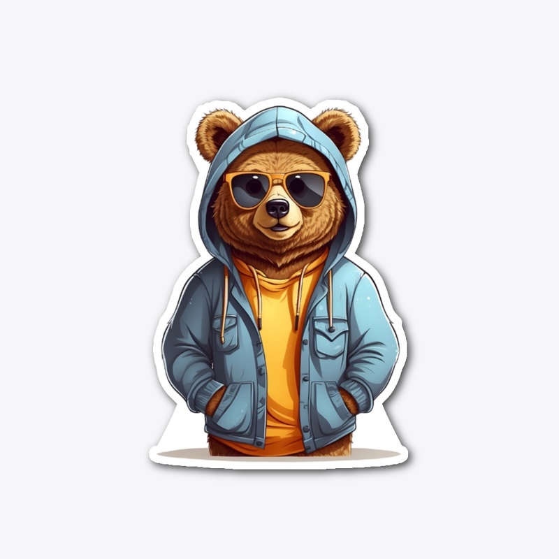 Bear cartoon 