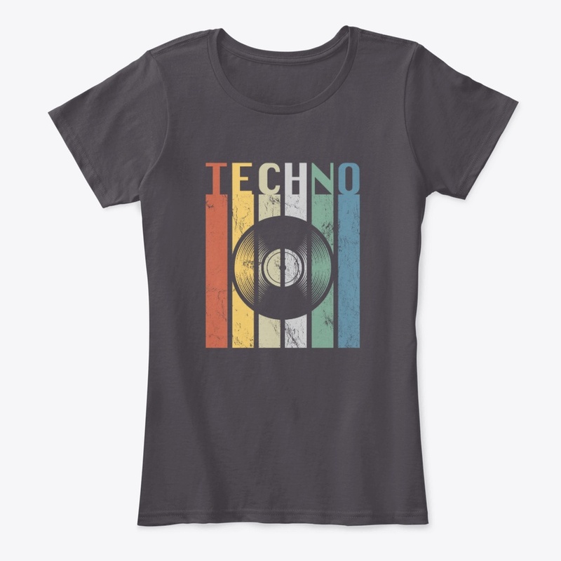 Techno Vintage Multicolor Stripes Vinyl