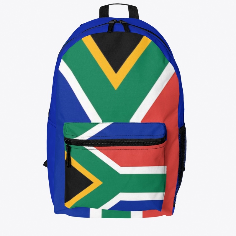 South African flag pattern