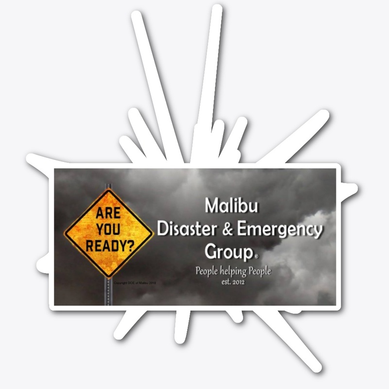 Malibu Emergency Group Sticker 
